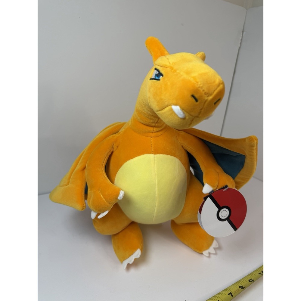 Charizard Pokemon Plush 15" 2025 Game Freak Nintendo Stuffed Toy